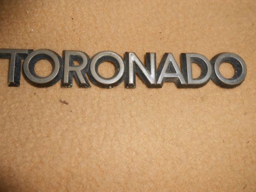 Vintage olds  toronado  emblem   original part