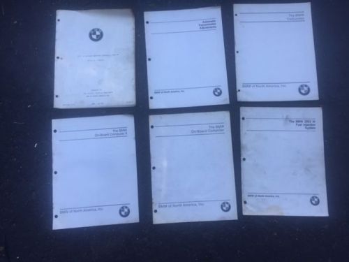 Bmw technical training manual - group of assorted manuals