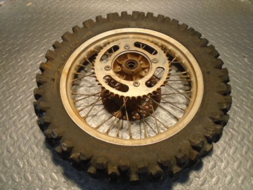 T0305 rear rim wheel tire sprocket suzuki rm 80 85 1986-2006 65311-02b40
