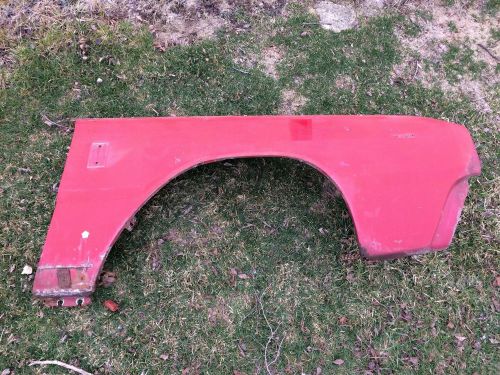 67 68 dodge dart gt swinger original front passenger side fender rare