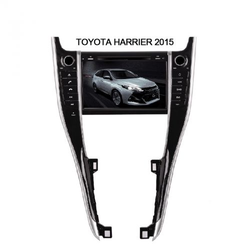 9" android 4.4.4 car dvd for toyota harrier 2015 with gps,quad core