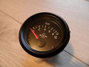 Vdo oil pressure gauge 10bar 12v 52mm made in germany!