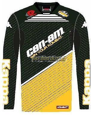 Can-am kappa gofas racing team jersey - black/green