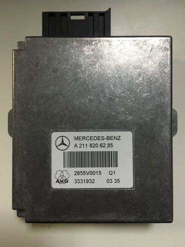 Mercedes-benz 03-06 e,s,cl class hand free voice command control module w211 oem