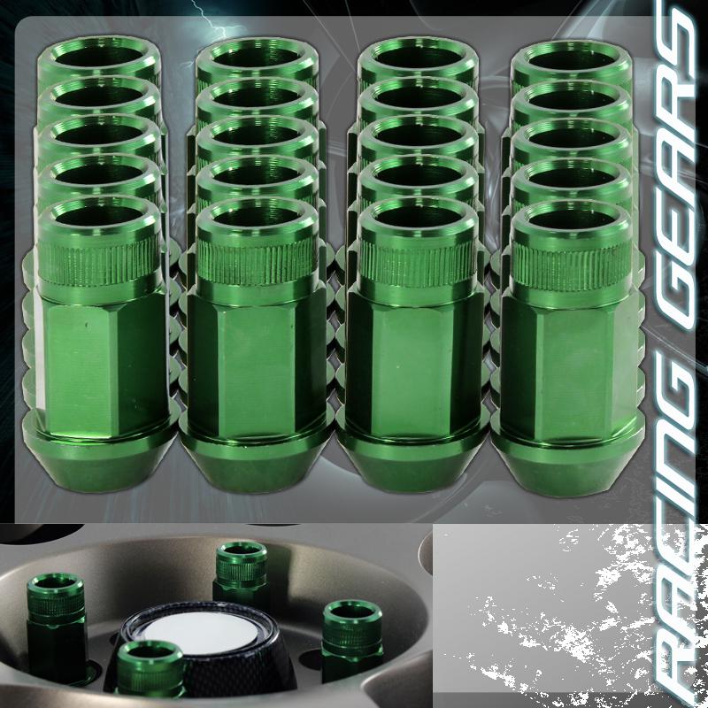 Find JDM Anodized Green M12 x 1.25mm Wheel Rim Pitch Thread Open End