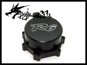 Stator cover engine black for yamaha 1998-2002 yzf r6 yzfr6 yzf-r6 r600