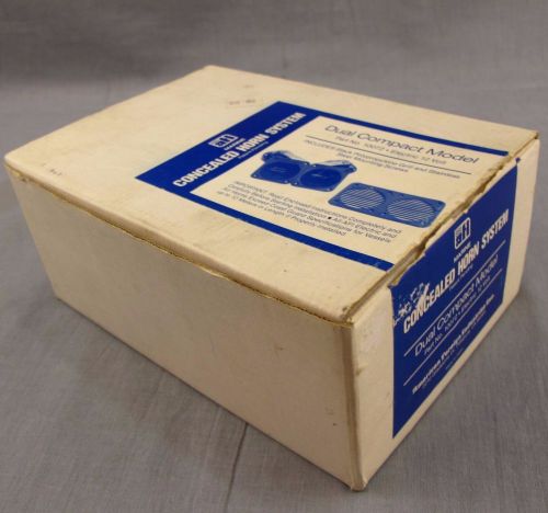 Afi concealed marine horn system 10072 dual compact model electric 12 volt vtg