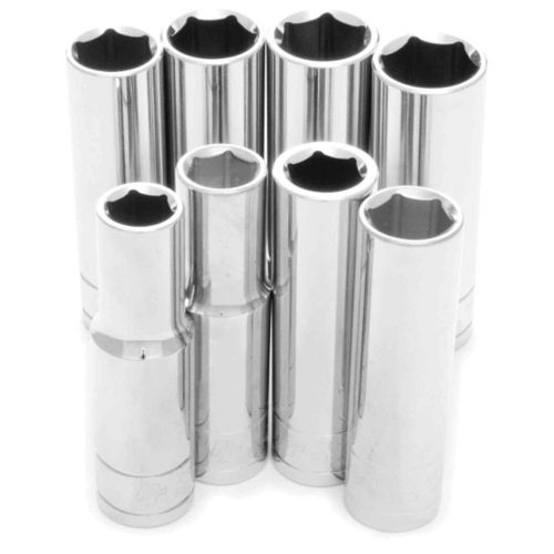 Performance tool w32400 socket socket-8 pc 1/2'' dr mm deep set