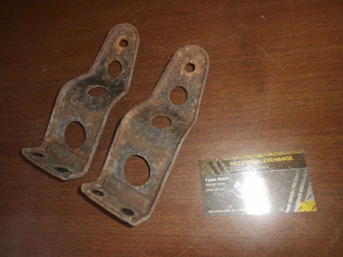 90 91 kawasaki bayou 220 klf220a genuine rear brace fender flap stay support set