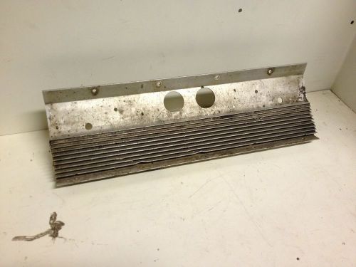 Polaris snowmobile front tunnel cooler / heat exchanger