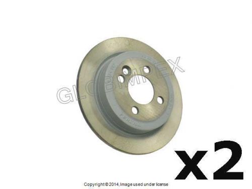 Bmw mini (all) brake disc rear 259x10 mm genuine new (2) + 1 year warranty