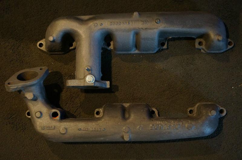 Mopar chrylser plymouth dodge stock exhaust manifolds big block