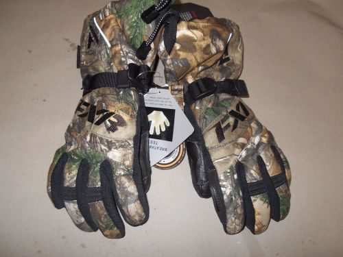 Fxr racing women's fusion glove realtree xs snowmobile gloves 15614.33304