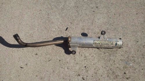 1988 - 2006 yamaha baster pro circuit silencer with spark arrestor