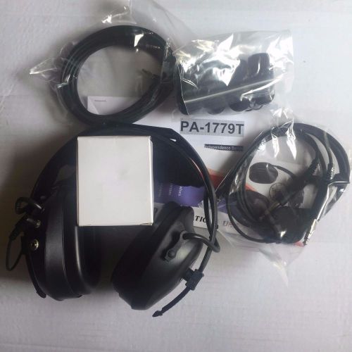Pilot usa pa-1779t anr headset with cell phone adapter