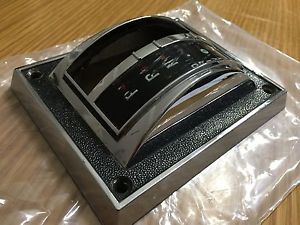 1965-66 ford mustang automatic shift bezel - used - nice chrome