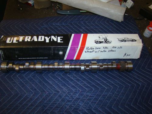 Used low milage sb chevy solid roller camshaft ultrdyne street cam .510 lift