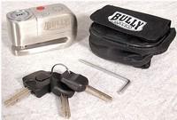 New bully locks billet stainless alarm disc lock