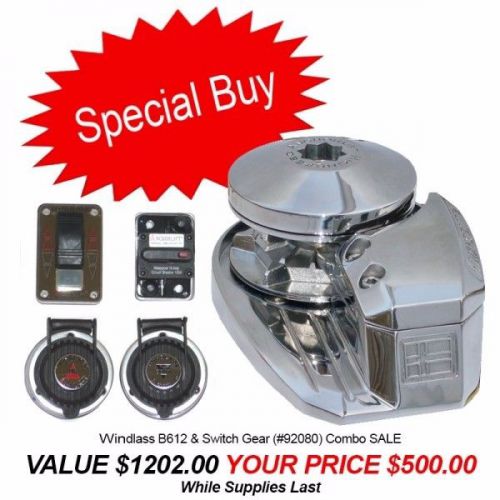 Windlass b612 &amp; switch gear
