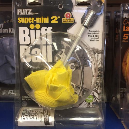 Flitz 2" super mini buffball 10250 new in package
