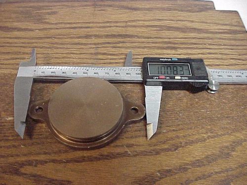 Billet aluminum rear camshaft cover for sb 2.2 bowtie block nascar arca c6