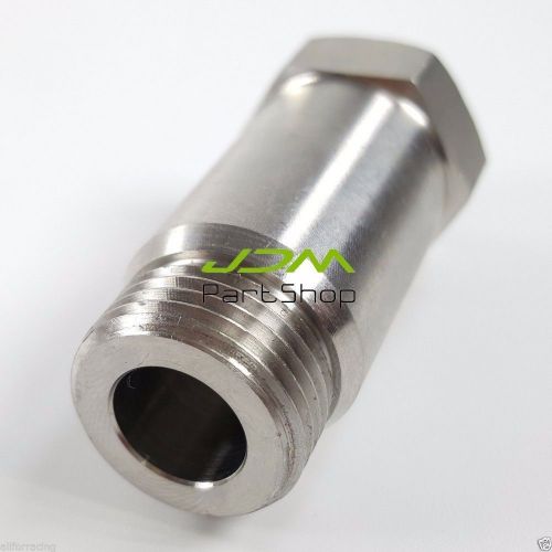O2 stainless steel oxygen sensor bung adapter extension extender m18x1.5 size