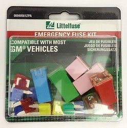 New littelfuse emergency fuse kit gm vehicles 00940561zpa