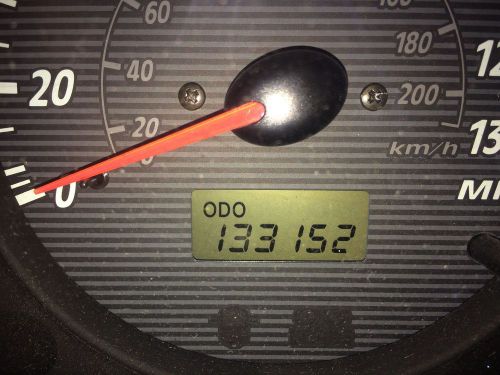 2001-2004 hyundai sante fe 133k mt instrument cluster / 94001-26120