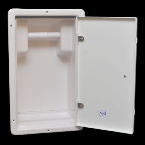 Wellcraft 032-0696 ssi white plastic boat cabinet / vanity storage hatch box