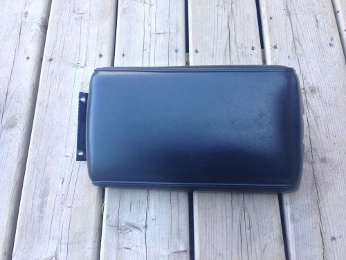 1982 - 92 camaro console lid armrest original black very nice