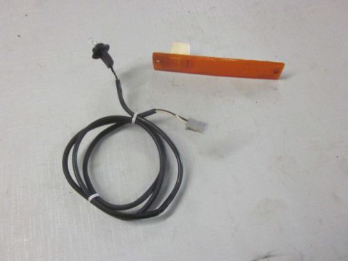 Vintage rupp nitro snowmobile amber belly pan side marker light reflector 18030