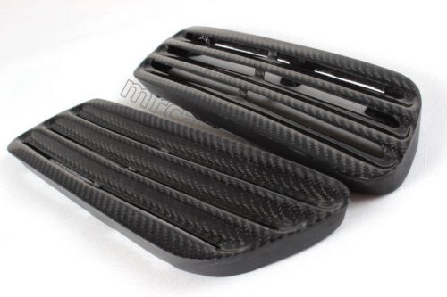 Carbon fiber air intake hood vent for mitsubishi lancer evolution evo10 08-11
