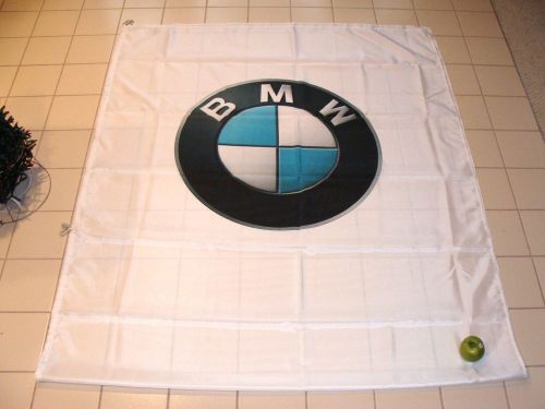 Genuine dealer bmw flag, almost 5 x 12 feet, made in germany, brand new