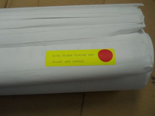 Plans assembly instructions, experimental homebuilt rv-9/9a