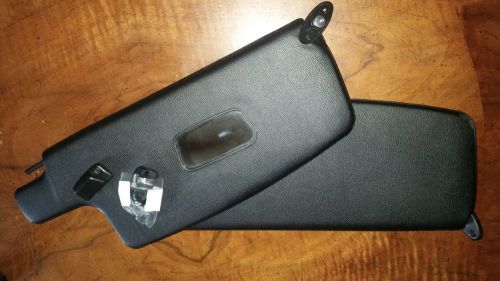 Vw super beetle sun visors with mirror