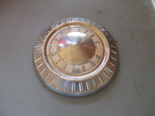 Vintage pontiac hubcap - free shipping - 1960s (?) - firebird - bonneville