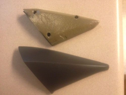 Oem interior side mirror cover plate insulator 98 99 00 volvo v70 s70 9151348