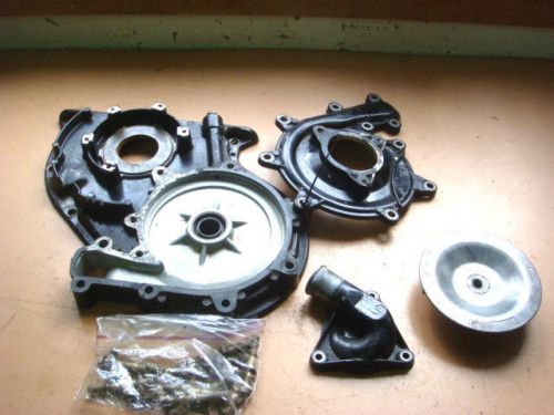 Mercruiser  3.7l  waterpump  housing set -- 1989