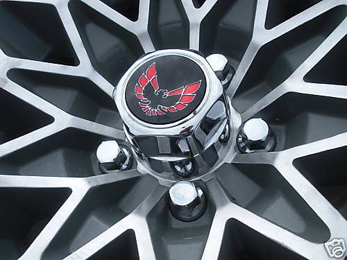 79-81 firebird wheel hub ornaments center caps new set