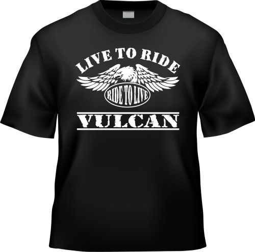 Kawasaki vulcan classic 900 2000 black t-shirt size large