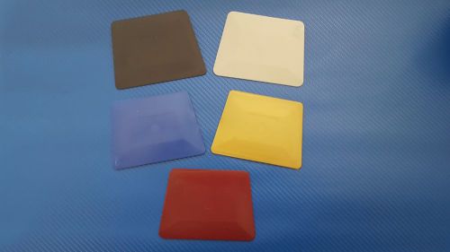 5pc 4&#034;  teflon cards windows tint tinting film tools.usa