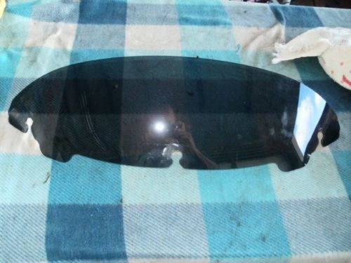 Harley davidson oem 2014,15,16 touring 5" dark tint wind deflector, used, nr(7)