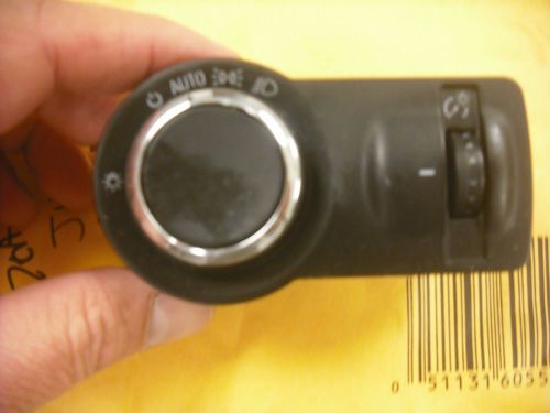 Factory oem genuine gm auto headlight switch light w/o fog lamps  # 94725717
