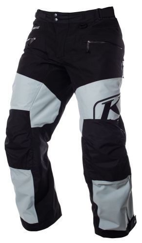 Klim mens black/grey powerxross non-insulated snowmobile pants snow snowcross