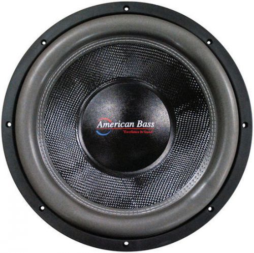 American bass hd12d1 3000w 12&#034; subwoofer dual 1-ohm hd series car sub woofer
