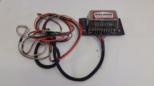 Weldon racing fuel pump 14000 fuel pump controller - used zero hours