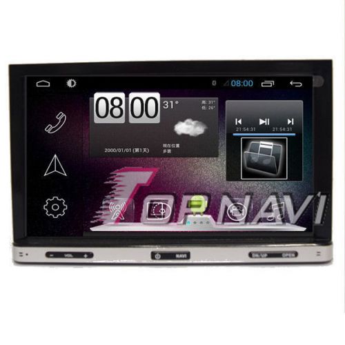 7inch android 4.4 car dvd player auto video for universal gps navigation stereo