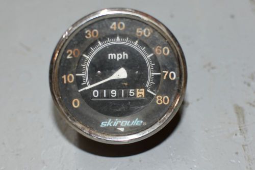 Ski roule speedometer &amp; tachometer