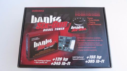 Banks power six-gun diesel tuner for 2001-2004 chevy/gmc