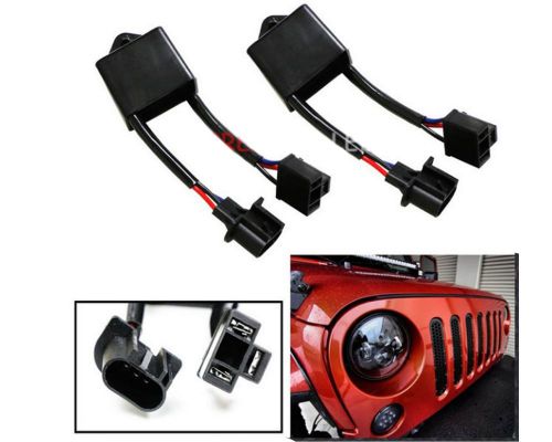 H4 to h13 lighting source fit any round led headlight systems anti flicker 7inch